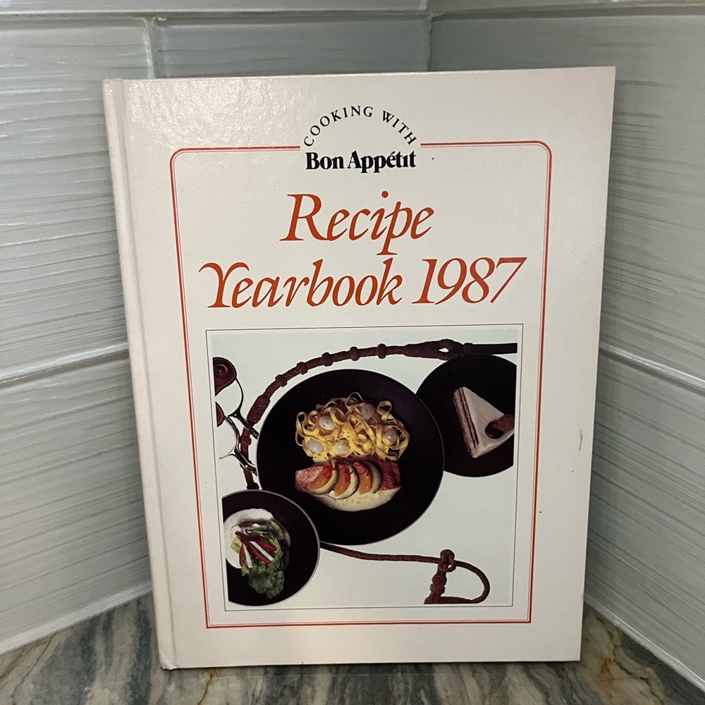 Recipe Yearbook, 1987 Hardcover Bon Appétit Magazine Editors’ Choice